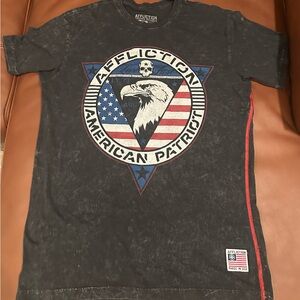 Affliction Men's Black Graphic T-Shirt